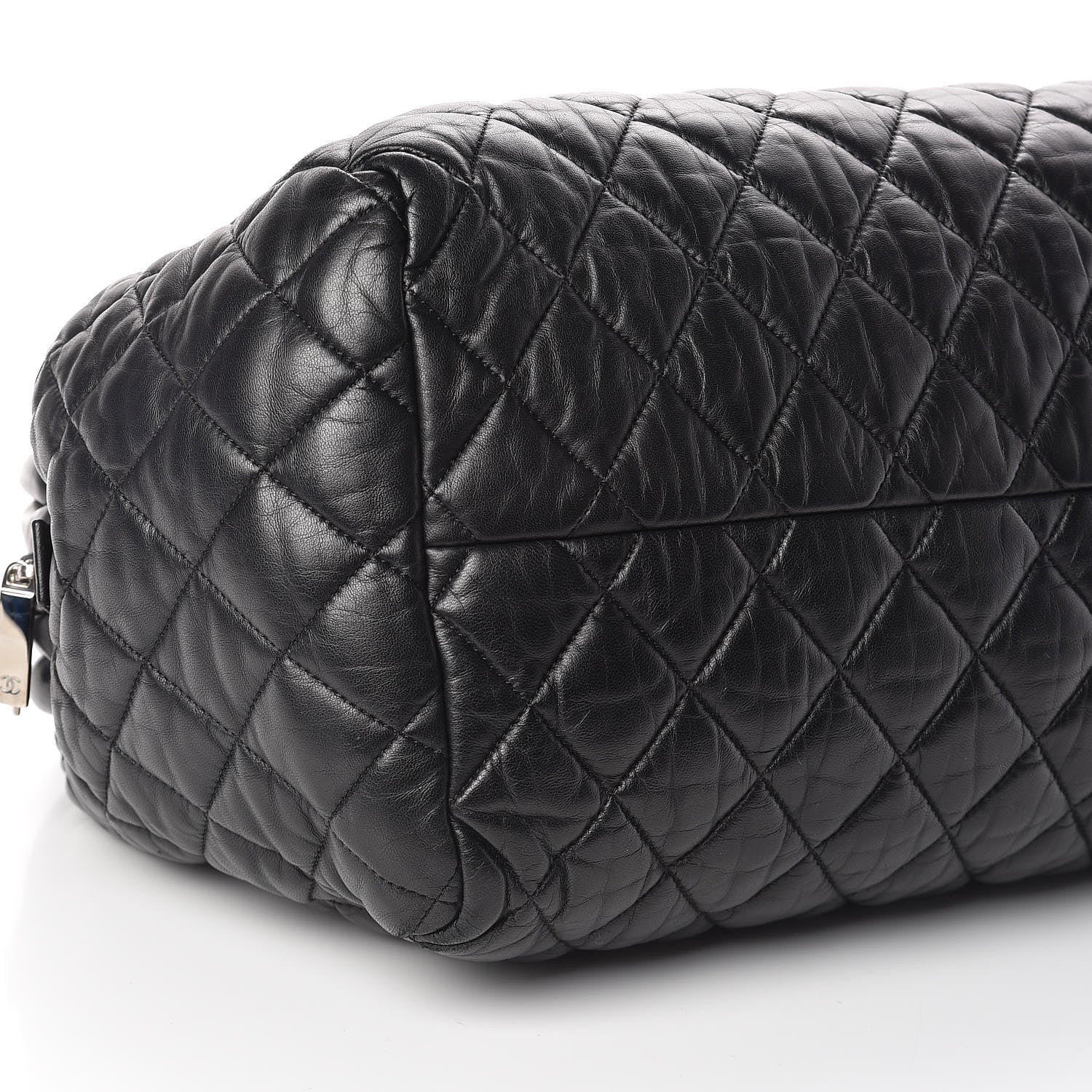 Chanel Lambskin Coco Cocoon Bowler Black 9 of 10