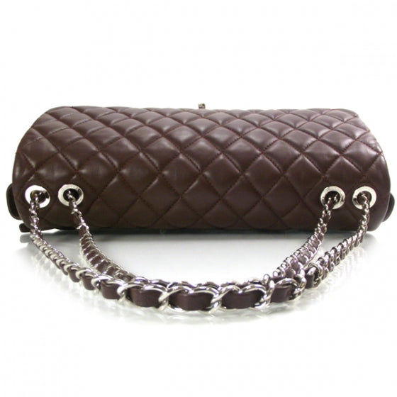 Chanel Lambskin Coco Rain Flap Bordeaux 7 of 13