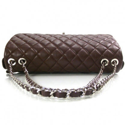 Chanel Lambskin Coco Rain Flap Bordeaux 7 of 13