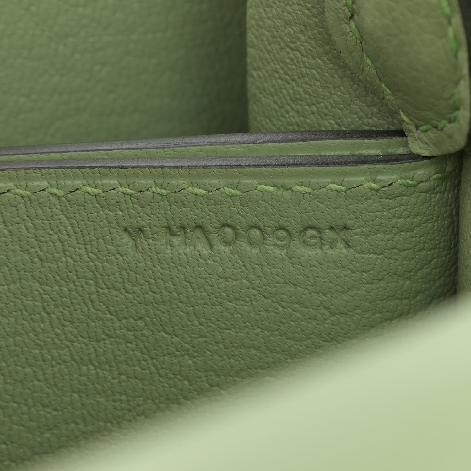 Hermes Evercolor Mini Sac Roulis Vert Criquet 7 of 10