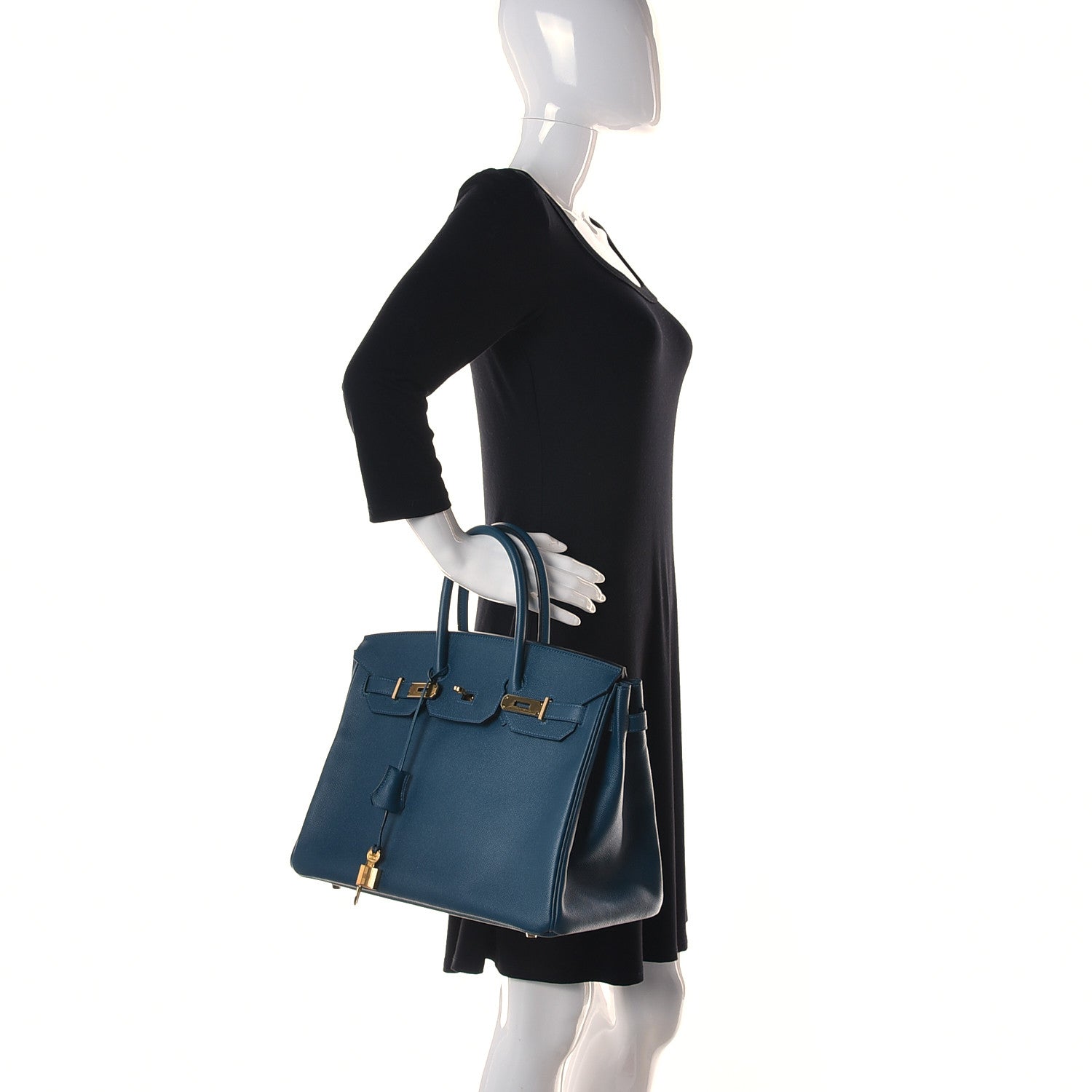 Hermes Epsom Birkin 35 Colvert 2 of 10