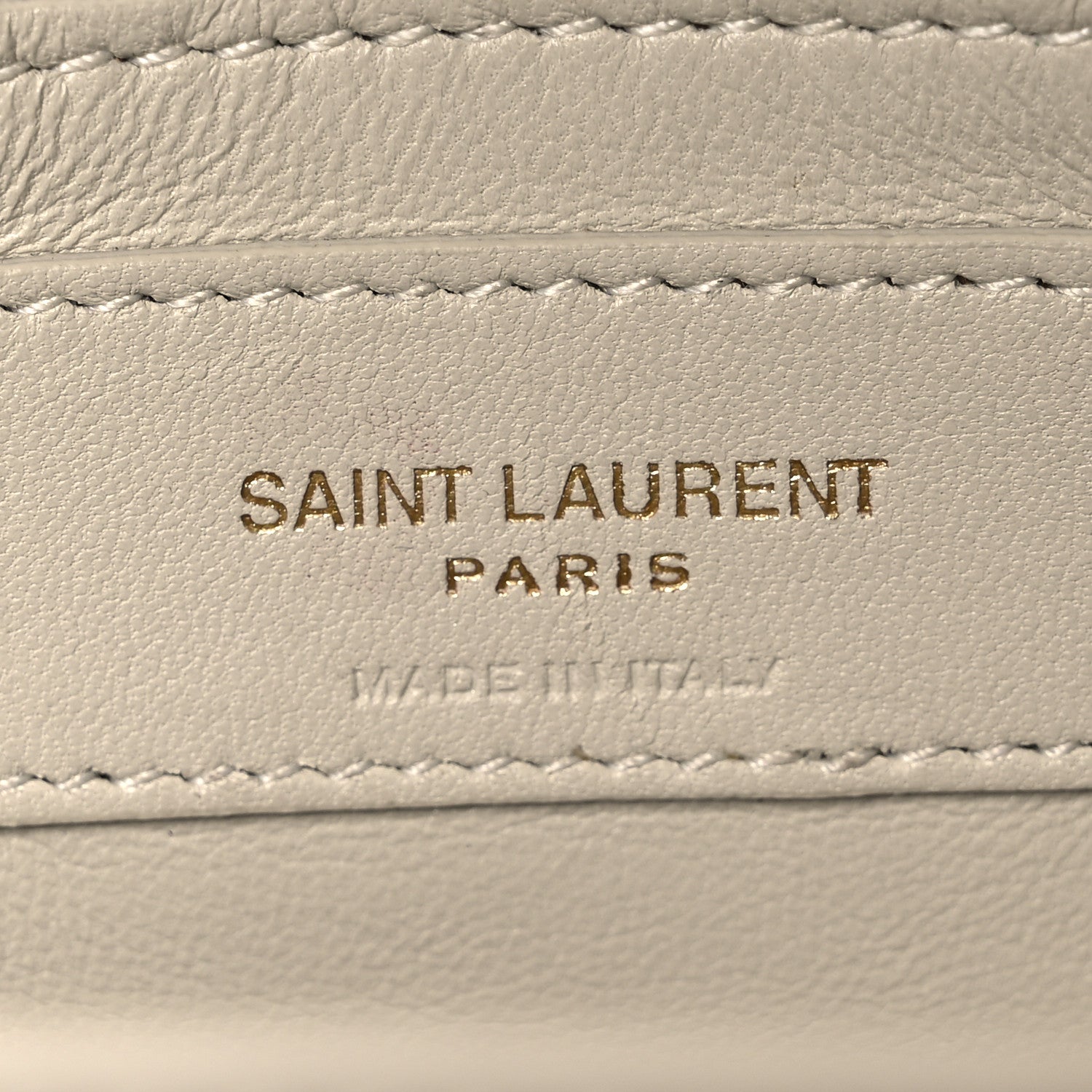 Saint Laurent Smooth Calfskin Le Maillon Satchel Crema Soft 6 of 14