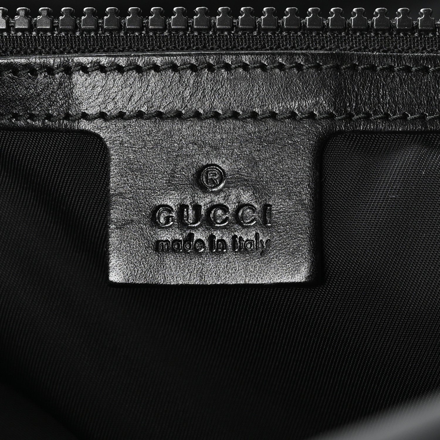 Gucci Techno Canvas Web Double Buckle Backpack Black 6 of 10