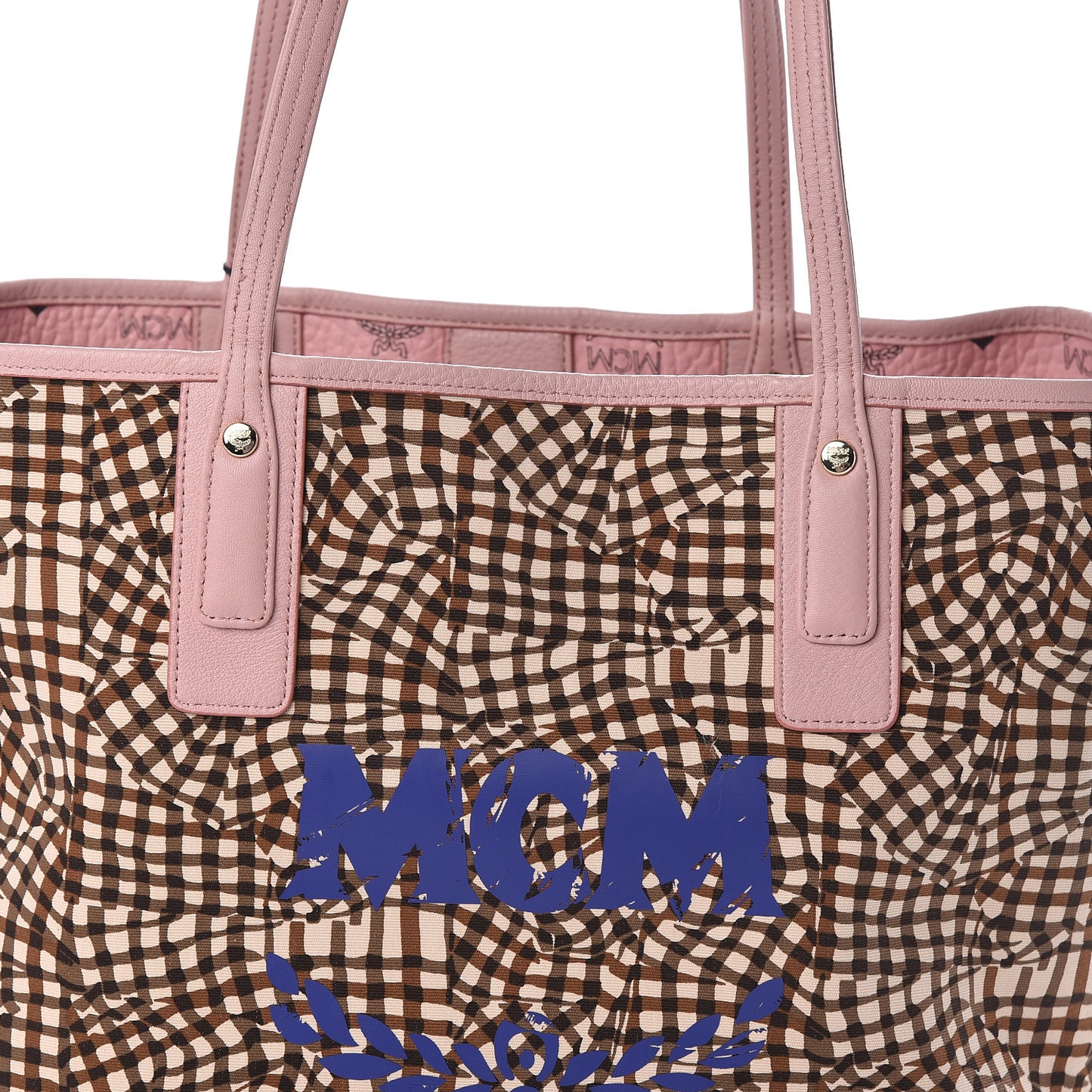 Visetos Medium Liz Reversible Shopper Tote Soft Pink
