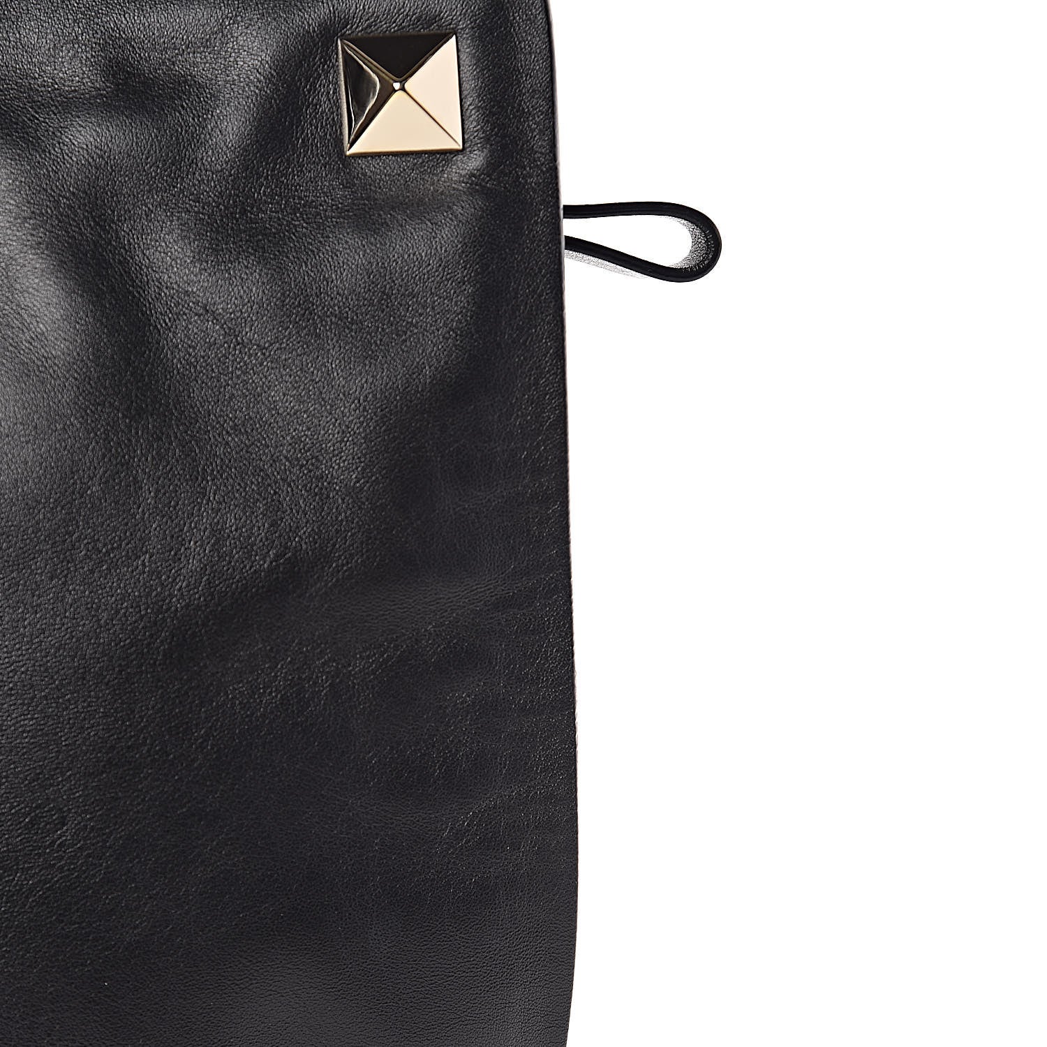 Valentino Garavani Vitello Macro Rockstud Runway Tote Black 15 of 19