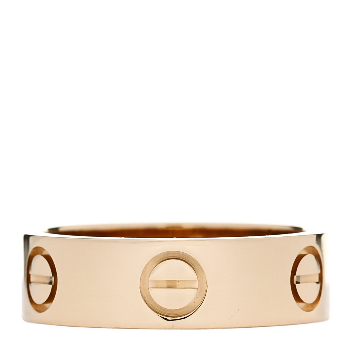 18K Yellow Gold 5.5mm LOVE Ring 51 5.75