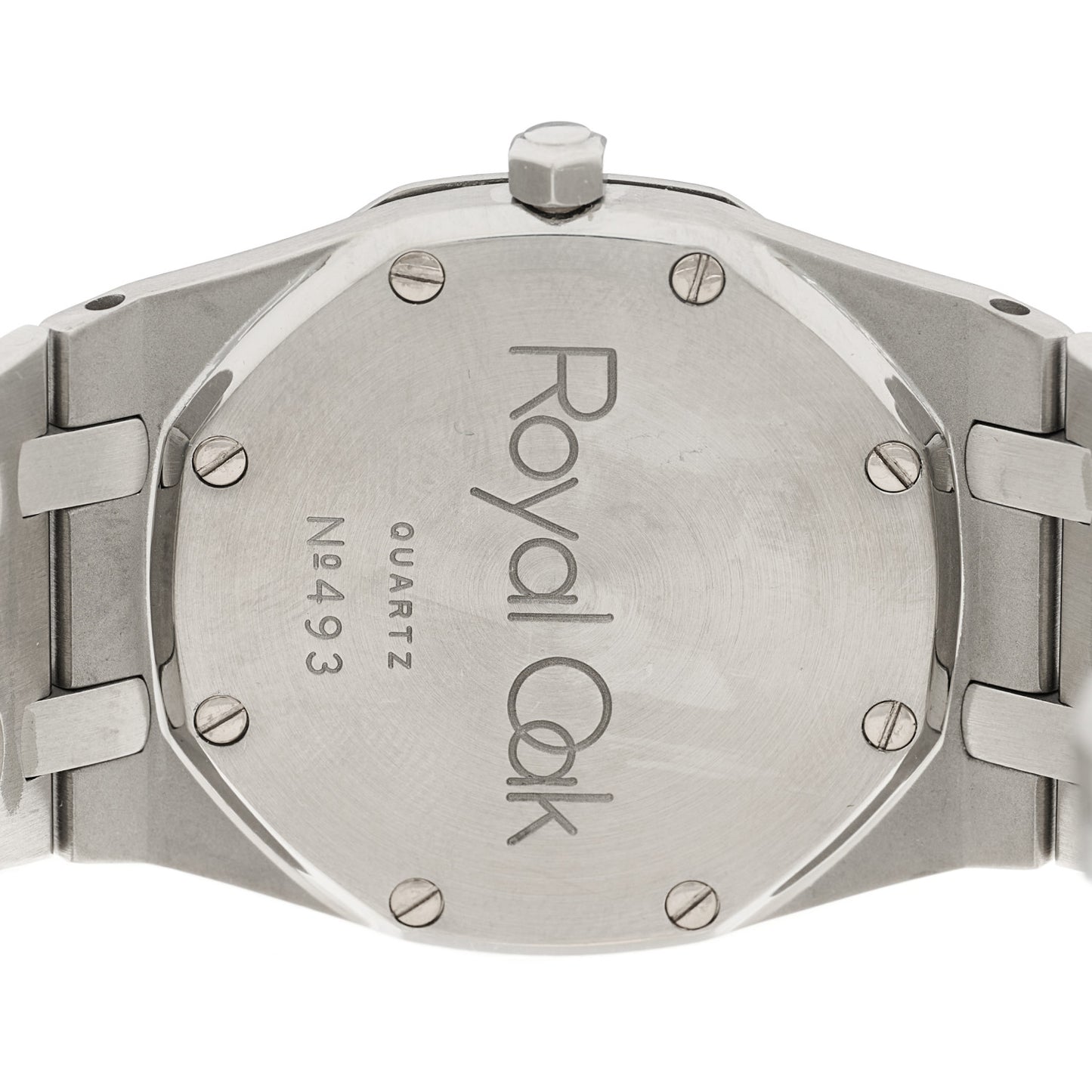 Stainless Steel 33mm Royal Oak Quartz Watch Black 56175ST