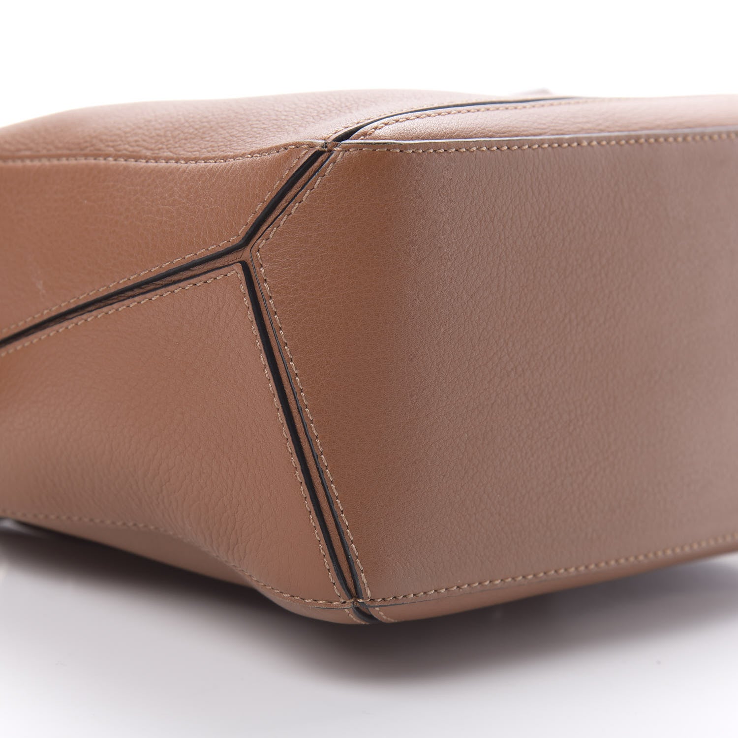 Loewe Calfskin Small Puzzle Bag Tan 9 of 11