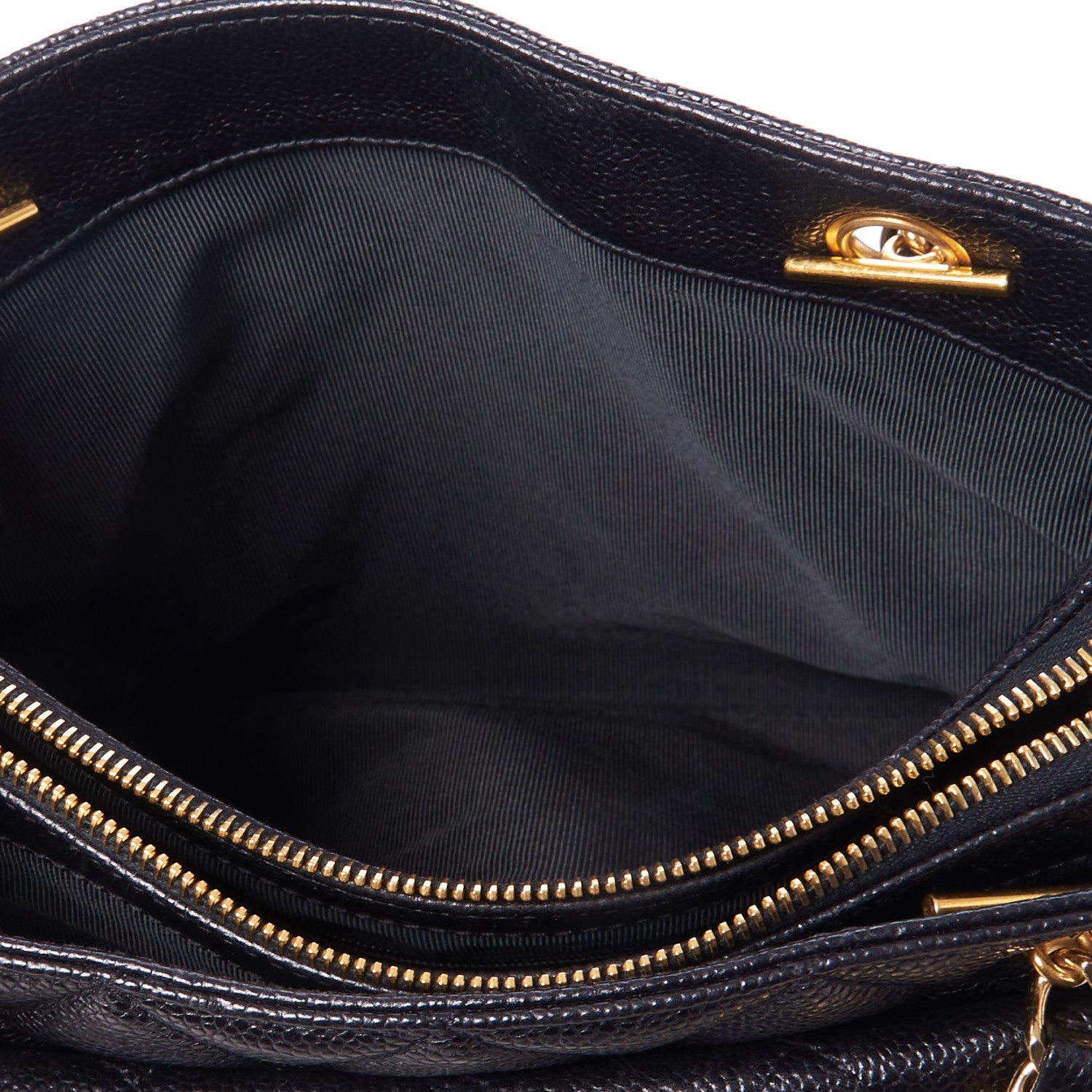 Chanel Caviar Quilted Flap Shoulder Bag Black 8 of 9