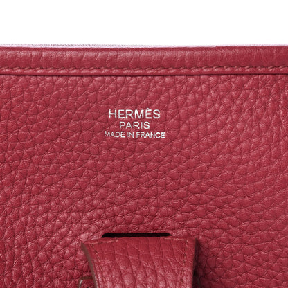 Hermes Taurillon Clemence Evelyne III GM Rubis 6 of 12