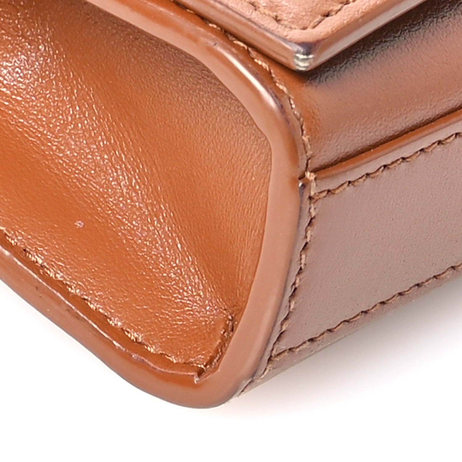 Saint Laurent Smooth Calfskin Monogram Kate Belt Bag Brick 9 of 14