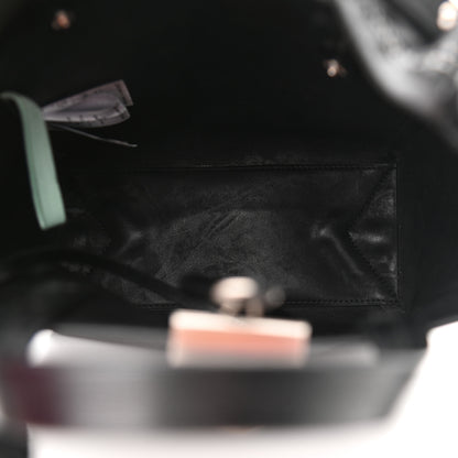 Off-White Calfskin Sculpture Tote Bag Black 6 of 10