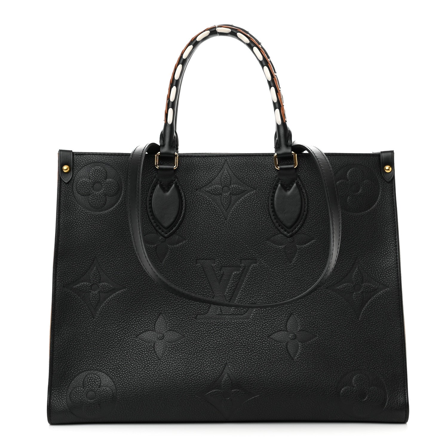 Louis Vuitton Empreinte Monogram Giant Wild At Heart Onthego MM Black 1 of 10