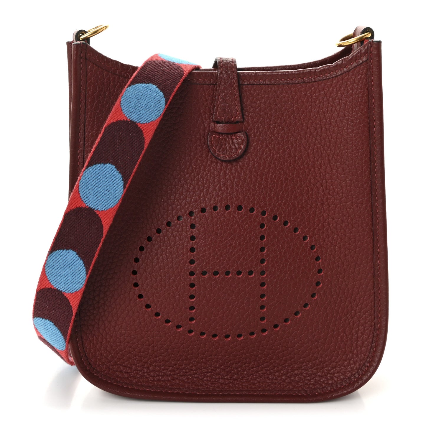 Taurillon Clemence Flipperball Sangle Evelyne TPM Rouge H Rouge De Coeur Bleu Frida
