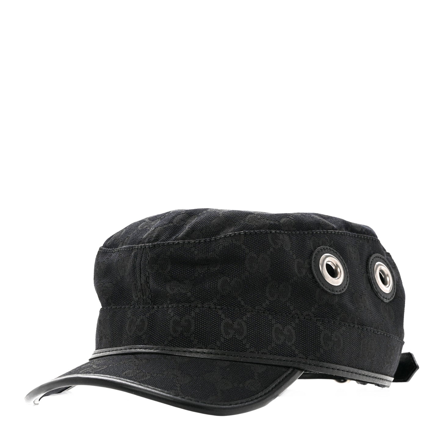 Monogram Canvas Military Hat L Black