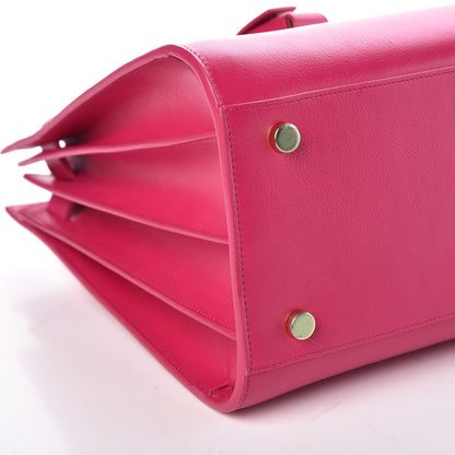 Saint Laurent Calfskin Small Sac De Jour Bubblegum 6 of 12