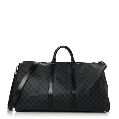 Louis Vuitton Damier Graphite Keepall Bandouliere 55 1 of 13