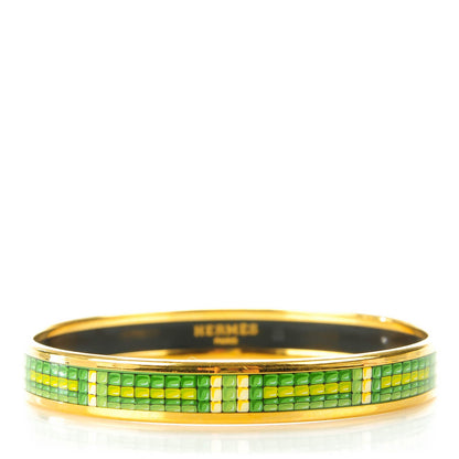 Hermes Enamel Printed Narrow Bracelet 65 1 of 5