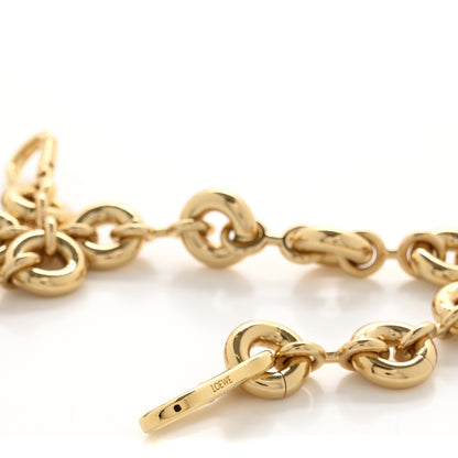 Loewe Brass Donut Chain Shoulder Strap Gold 4 of 5