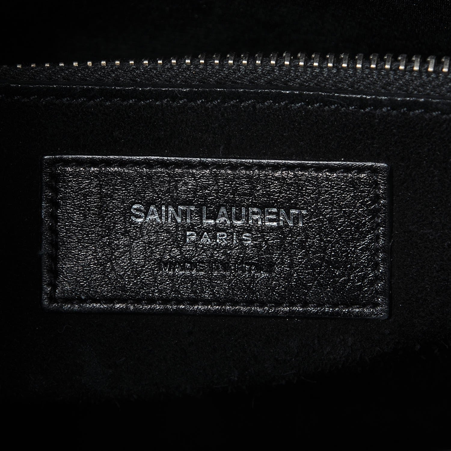 Saint Laurent Python Calfskin Embossed Small Sac de Jour Black 7 of 12