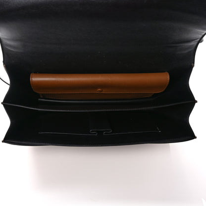 Celine Calfskin Medium Bi-Color Case Flap Camel 5 of 12