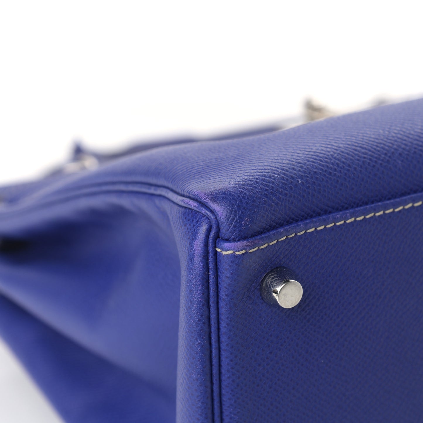 Epsom Candy Kelly Retourne 35 Bleu Electrique Mykonos