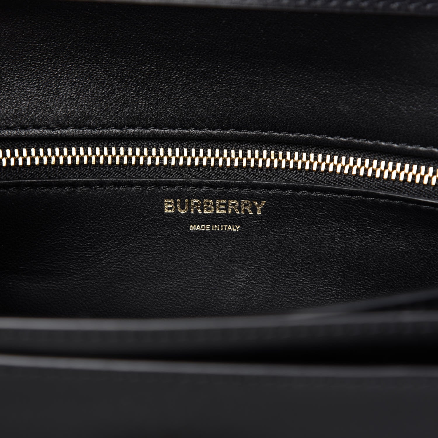 Burberry Calfskin Small TB Bag Black 8 of 9