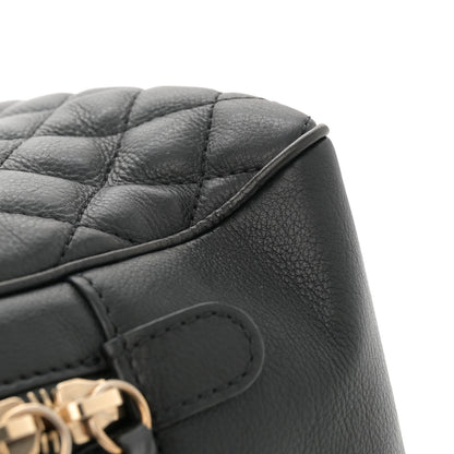 Chanel Calfskin Quilted CC Medium Vanity Case Black 13 of 13