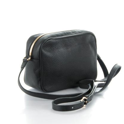 Gucci Pebbled Calfskin Small Soho Disco Bag Black 3 of 7