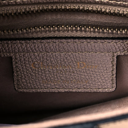 Christian Dior Metallic Grained Calfskin Saddle Bag Gold 6 of 11