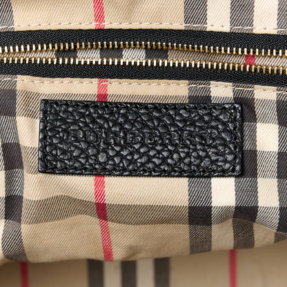 Burberry London Grainy Calfskin Small Greenwood Bowling Bag Black 6 of 15