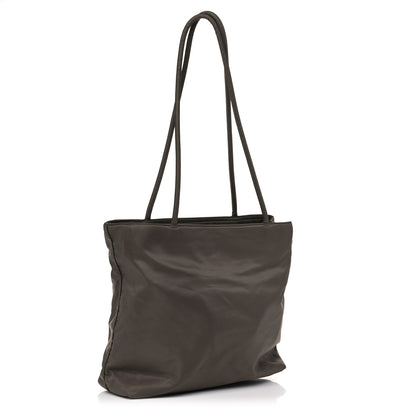 Prada Tessuto Nylon City Tote Fumo 3 of 13