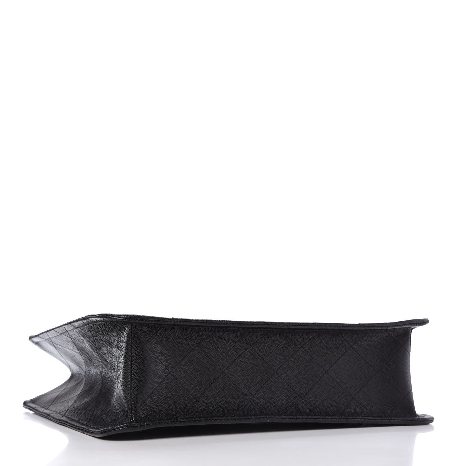 Chanel Caviar Quilted Sweet Classic Shopping Tote Black 4 of 10