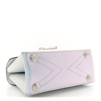 Louis Vuitton Lizard Rose Des Vents Mini Bleu Celeste 5 of 10
