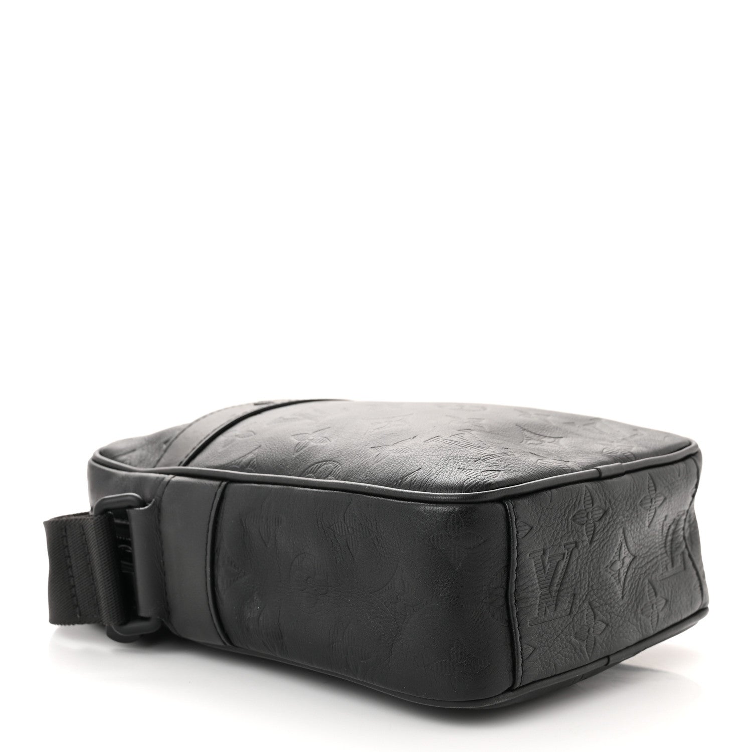 Louis Vuitton Calfskin Monogram Shadow Danube PM Black 4 of 11