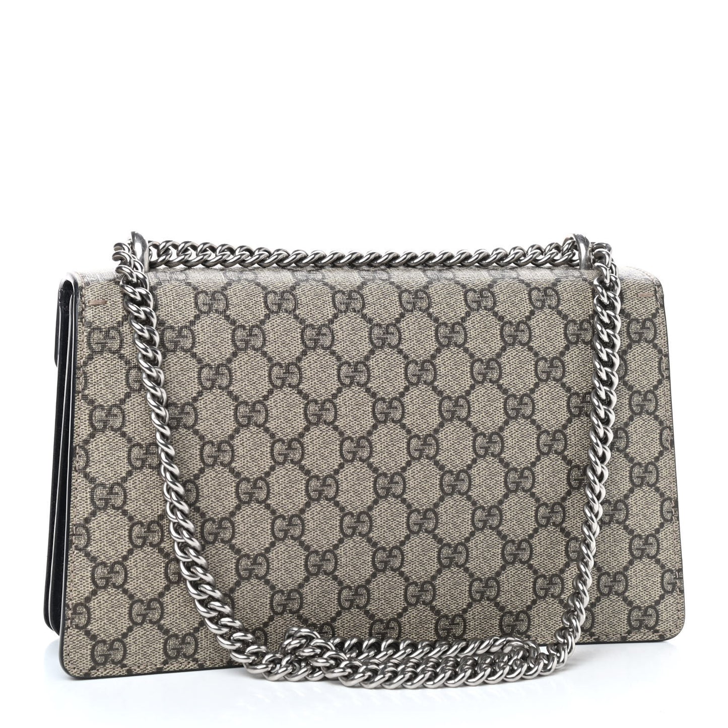 GG Supreme Monogram Small Dionysus Shoulder Bag Black