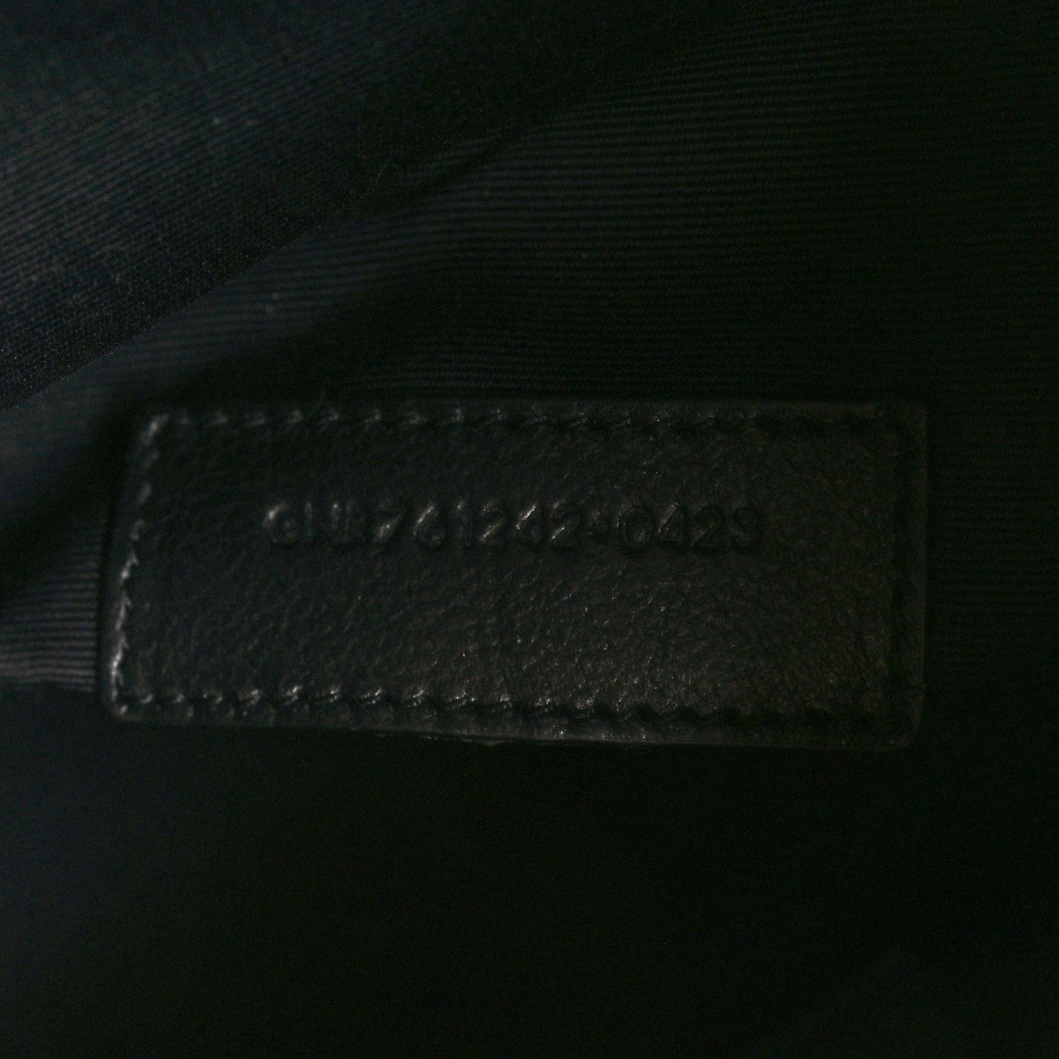 Saint Laurent Lambskin Matelasse Monogram Joe Nano Bucket Bag Light Musk 7 of 10