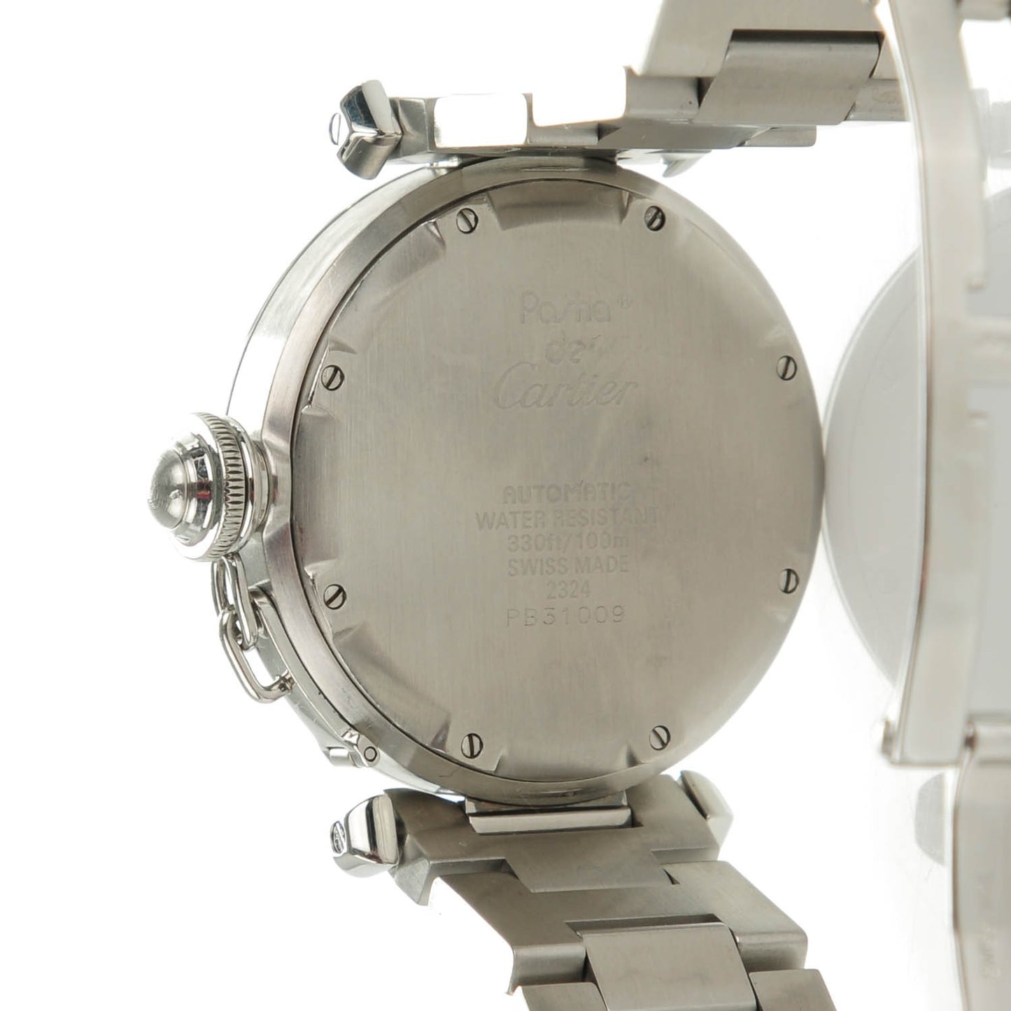 Stainless Steel 35mm Pasha C Automatic Watch
