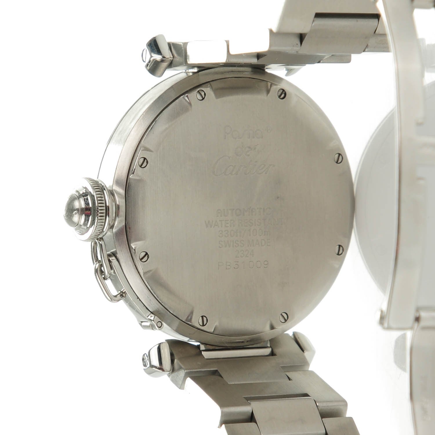Cartier Stainless Steel 35mm Pasha C Automatic Watch 6 of 7