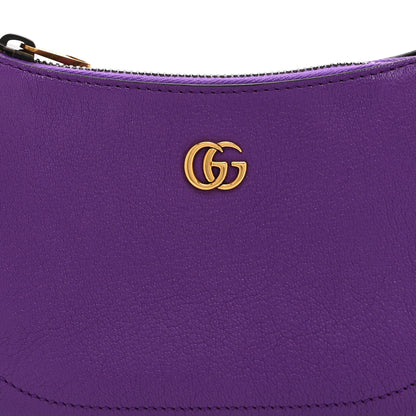 Gucci Goatskin Mini Aphrodite Shoulder Bag Shine Purple 8 of 10