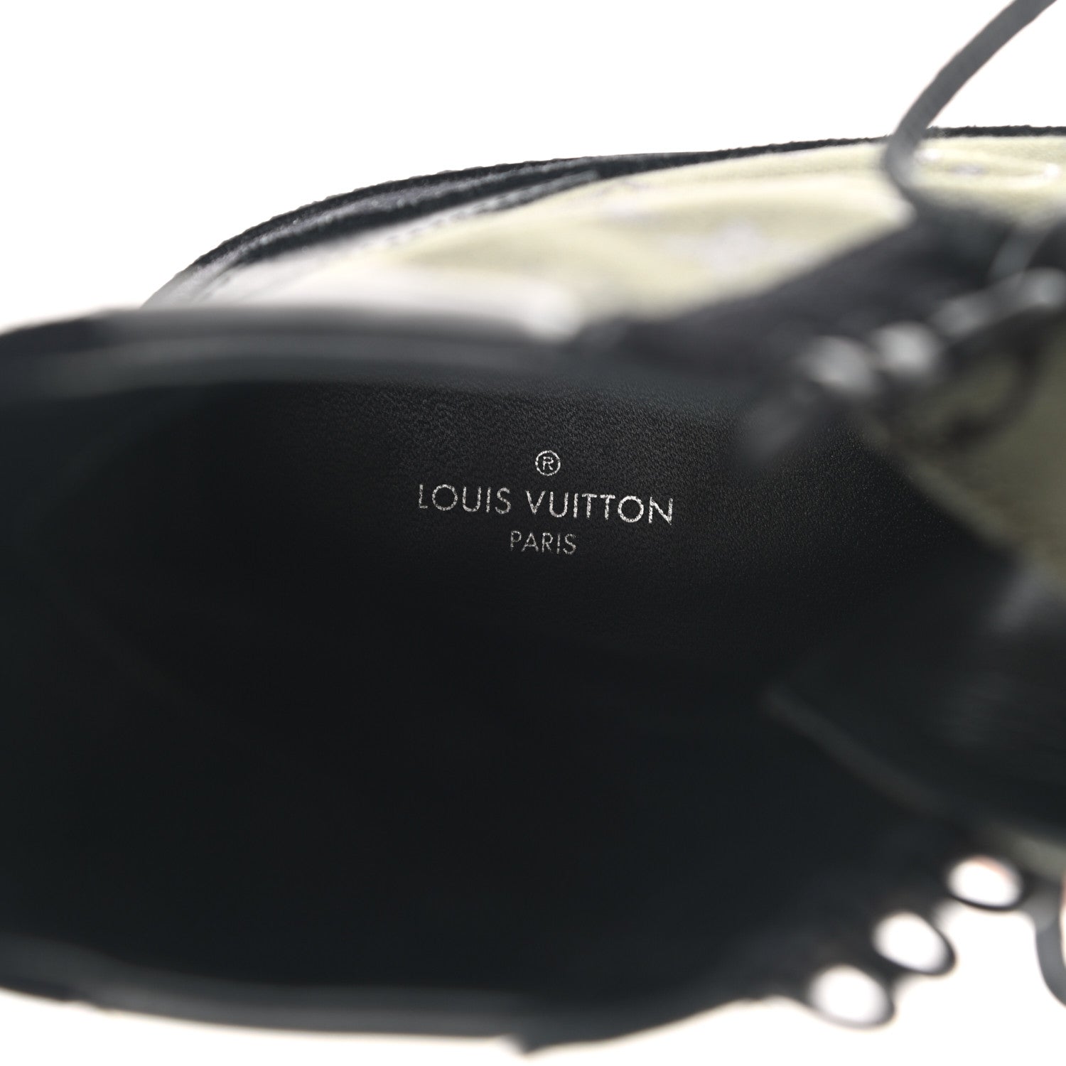 Louis Vuitton Suede Monogram Laureate Platform Desert Boots 40 Kaki Black 7 of 9