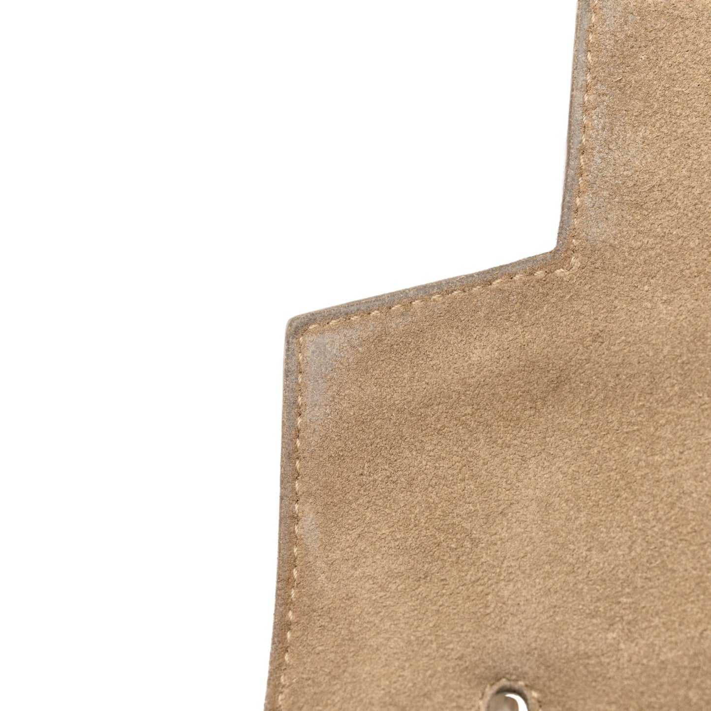 Grained Calfskin Nano Belt Bag Light Taupe