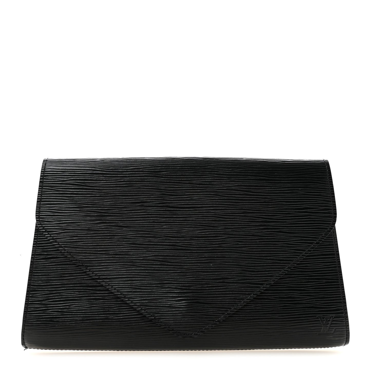 Epi Art Deco Clutch Black