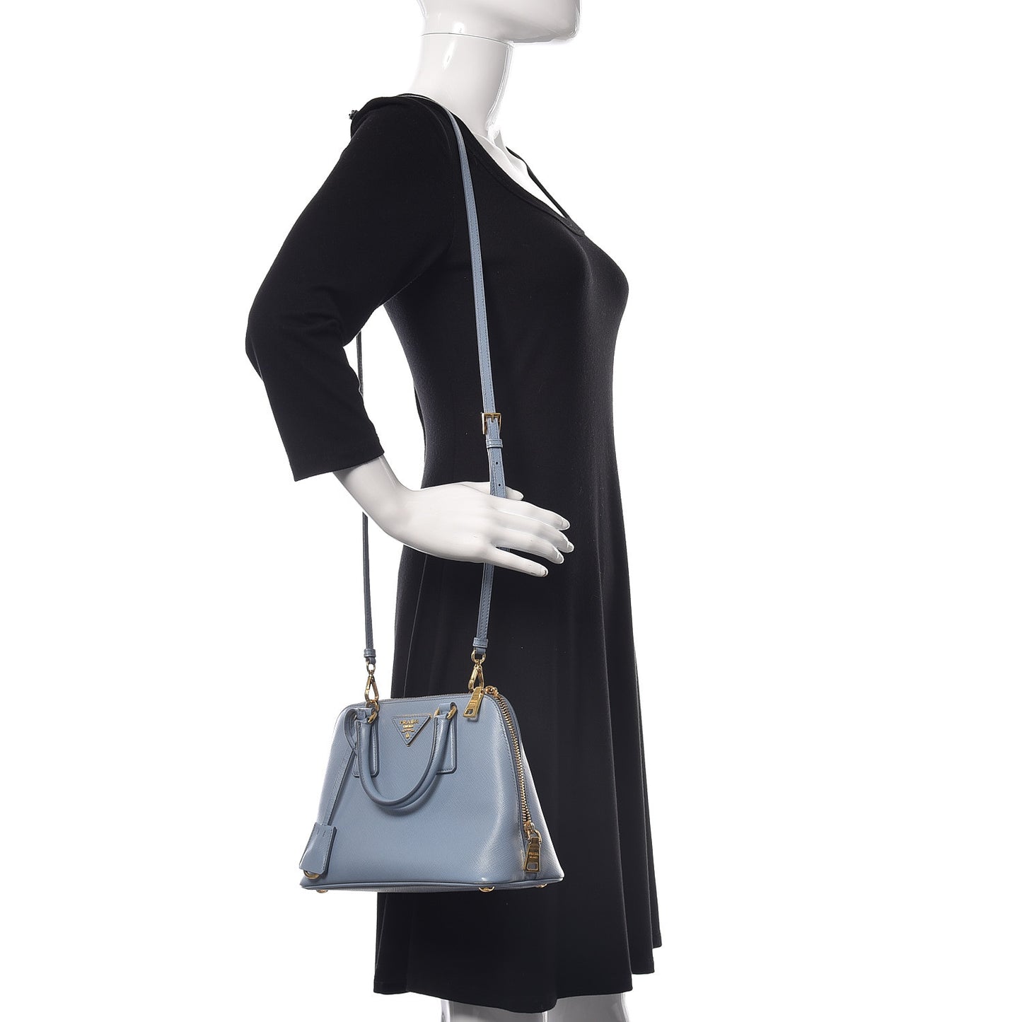 Saffiano Lux Small Promenade Tote Astrale