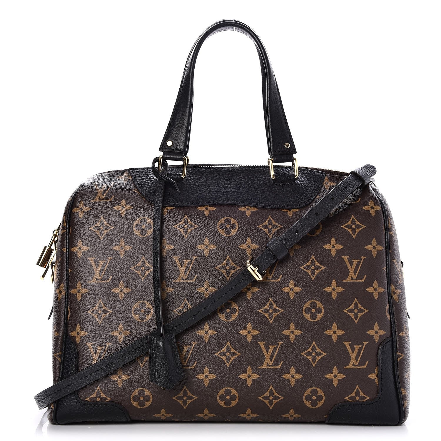 Louis Vuitton Monogram Retiro NM Black 1 of 8