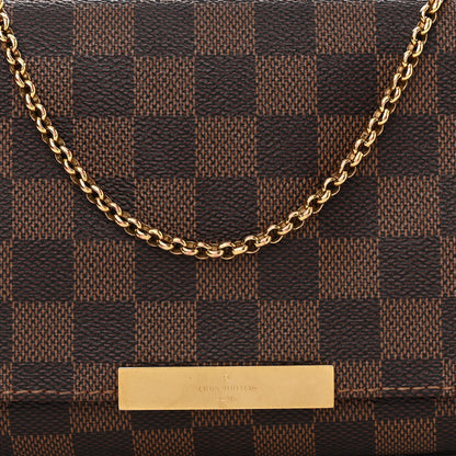 Louis Vuitton Damier Ebene Favorite PM 7 of 9