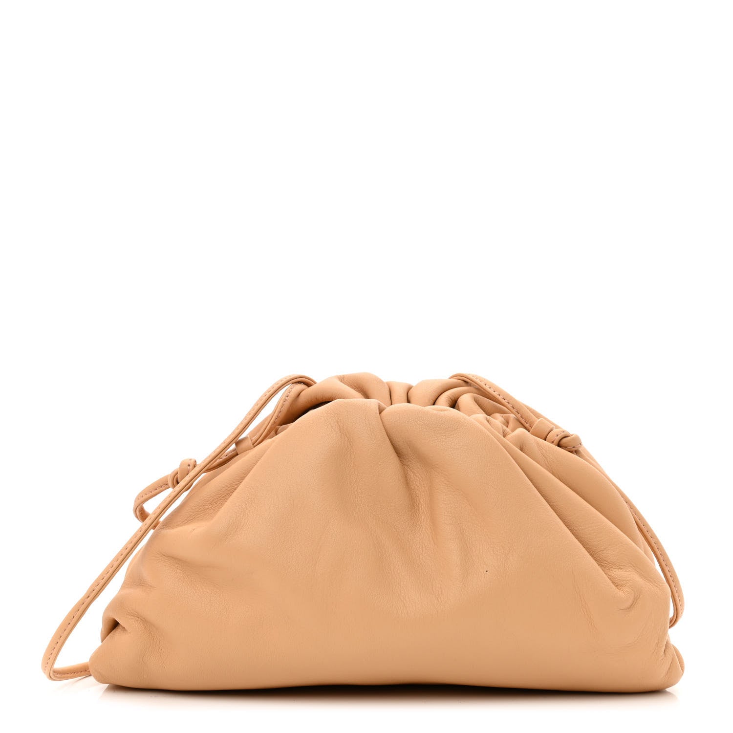 Bottega Veneta Butter Calfskin The Mini Pouch Almond 1 of 11