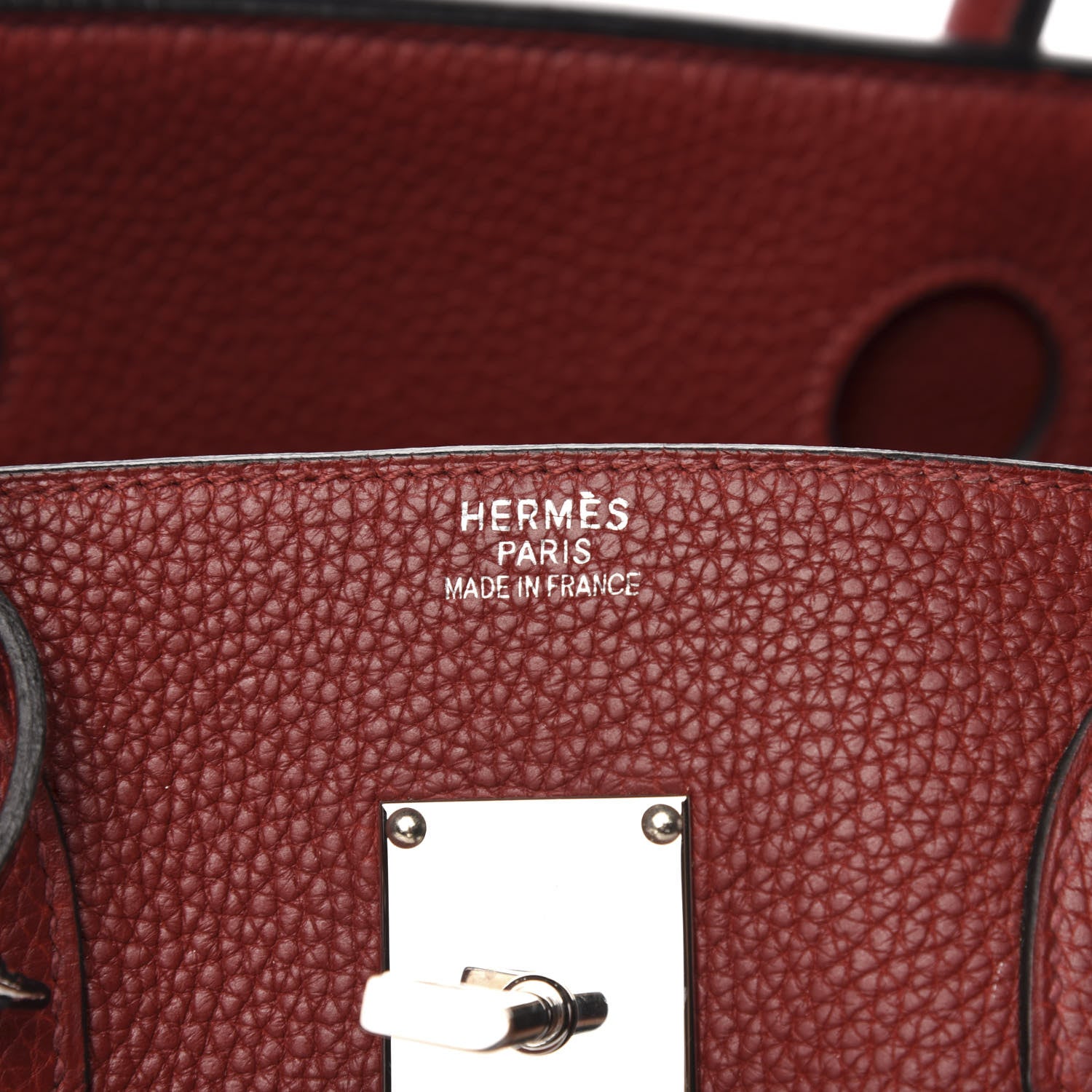 Hermes Taurillon Clemence JPG Birkin 42 Rouge H 6 of 12
