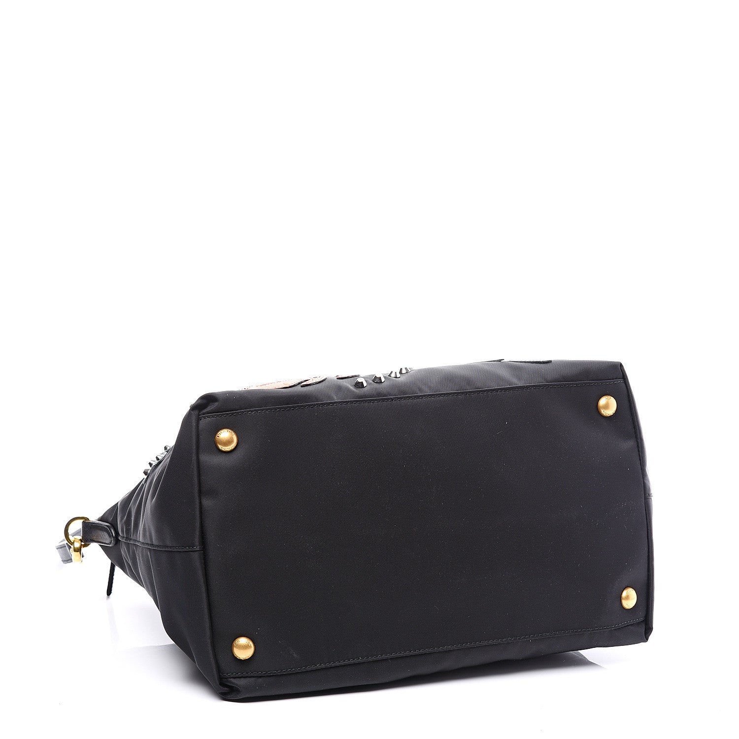 Prada Nylon Tessuto Hawaii Tote Bag Black 3 of 10