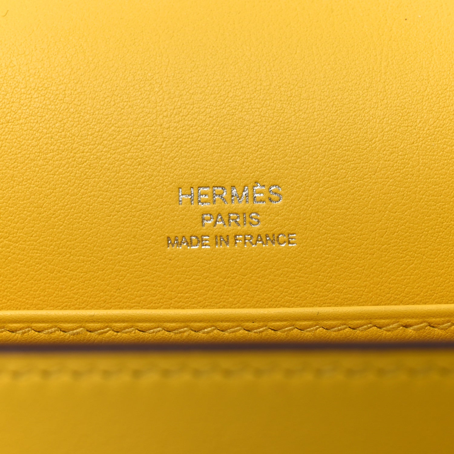 Hermes Swift Mini Sac Roulis Jaune De Naples 6 of 11